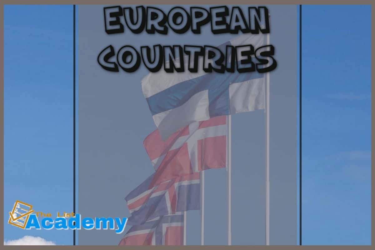 Cover Image For List : 44 European Countries