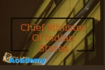 Chief Minister Of Indian States - thelistAcademy