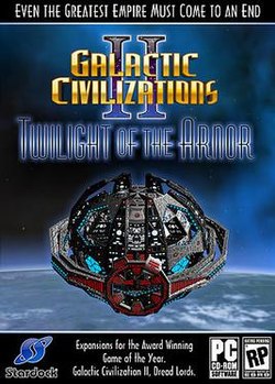 गेलेक्टिक सिविलाइजेशन II: ट्वाइलाइट ऑफ द अर्नोर Galactic Civilizations II: Twilight of the Arnor