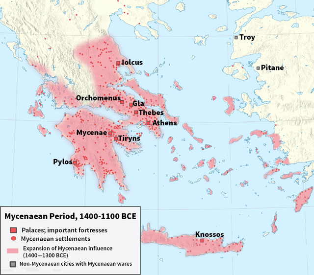 माइसेनियन सभ्यता Mycenaean civilization