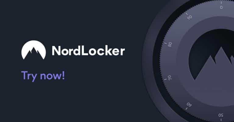 NordLocker cloud storage