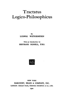 Tractatus Logico-philosophicus