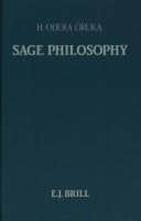 Sage Philosophy