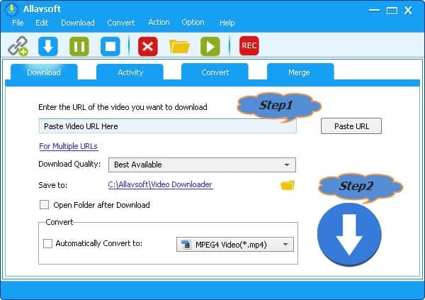 Allavsoft - Video and Music Downloader