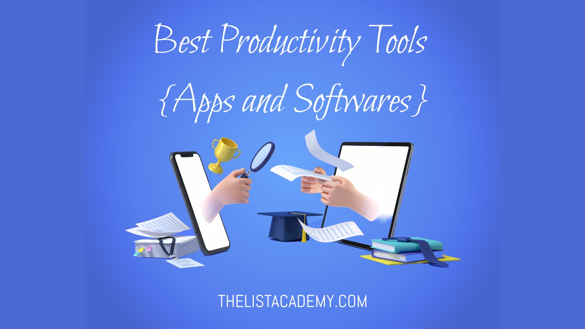 Cover Image For List : 95 Productivity Tools - List Of Best Productivity Apps And Softwares