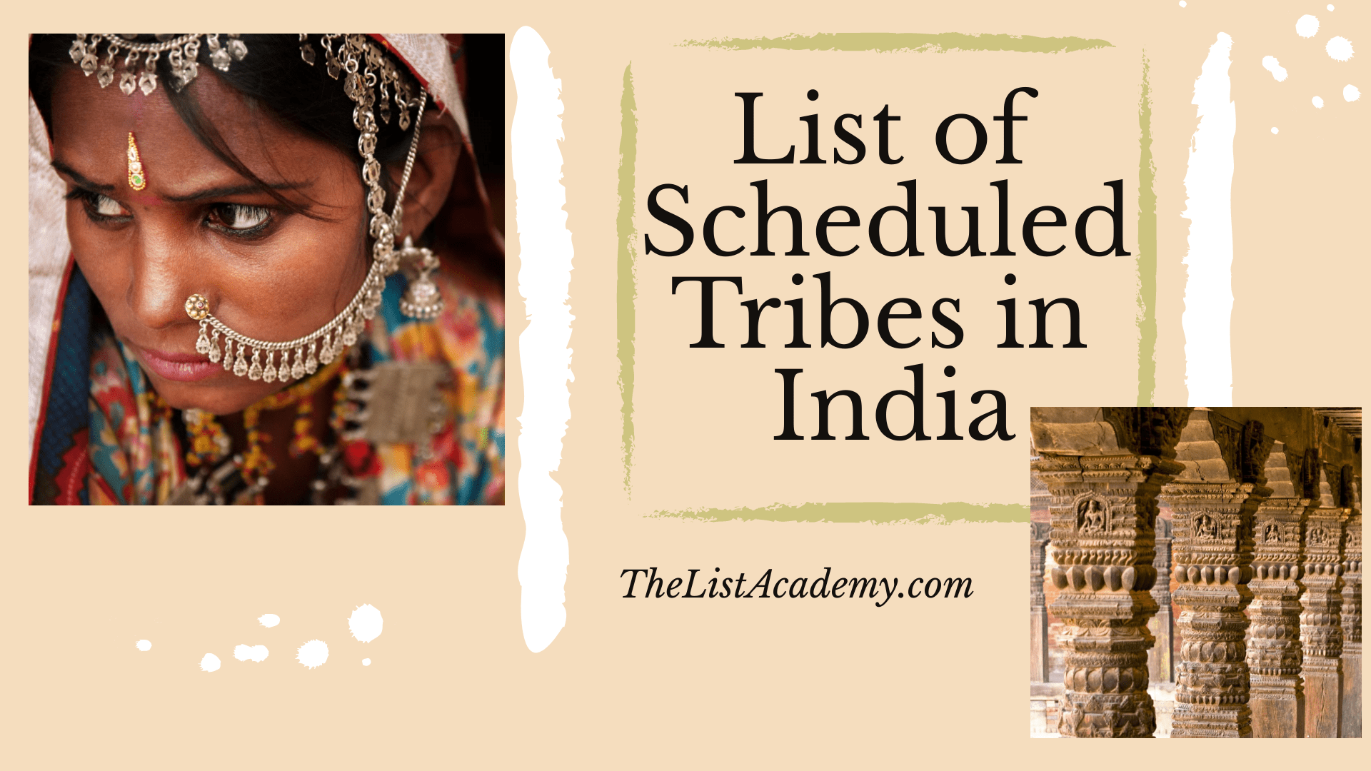 Cover Image For List : List Of  230 Scheduled Tribes In India