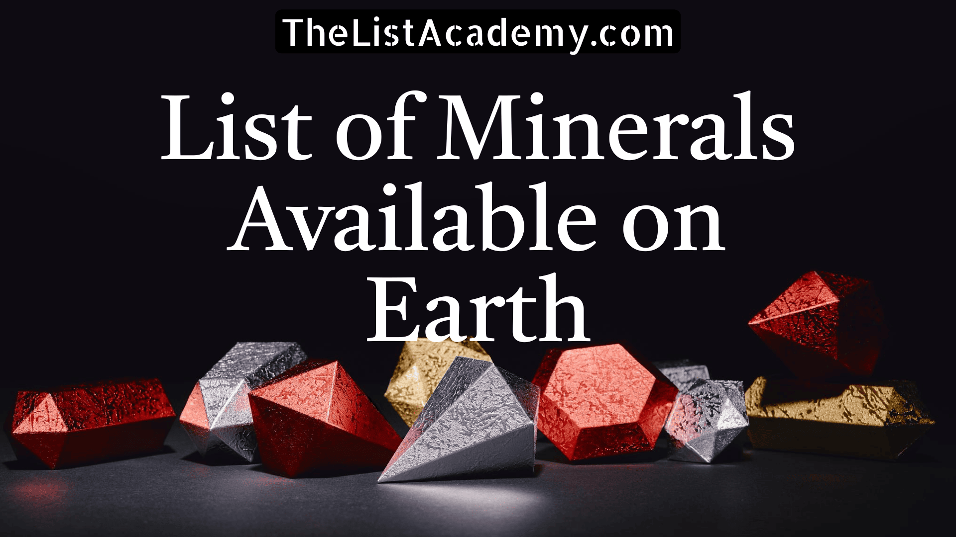 Cover Image For List : List Of 1453 Minerals Available On Earth
